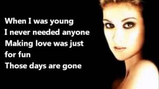 Celine Dion - All By Myself [Original Music]