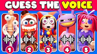 Guess The VOICE! 🔊 The Amazing Digital Circus 🎪🐰🎩