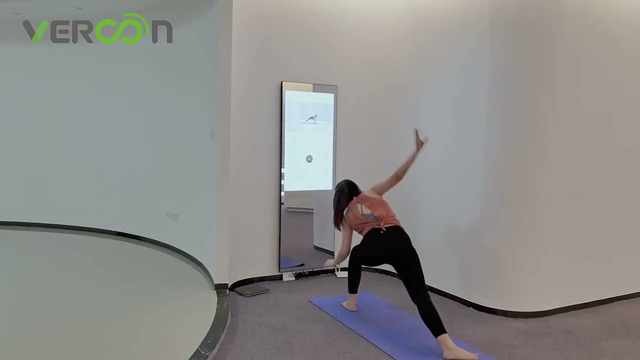 Smart Virtual Magic Fitness Workout Mirror With Interactive LCD Display at SMARTKAARA