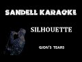 Gjons tears  silhouette karaoke