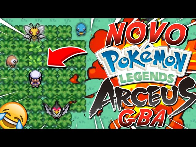 NOVOOO POKEMON LEGENDS ARCEUS PARA GBA KKKKKK 