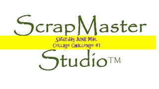 ScrapMaster Studio's Saturday Junk Mail Collage Challenge #1