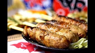 Meat-wrapped rice ball｜Party Kitchen