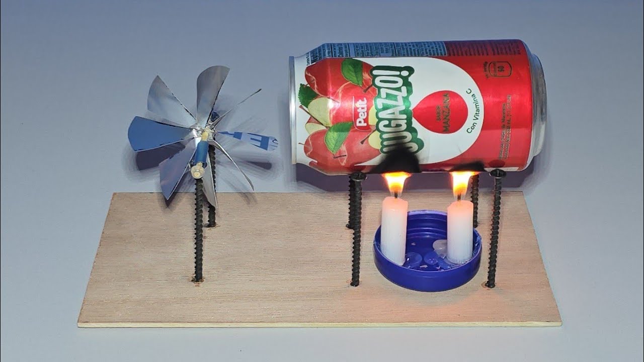 Cómo Hacer un Motor de Vapor de Agua Casero para la Escuela