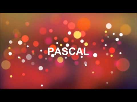 Joyeux Anniversaire Pascal Youtube