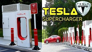 TESLA SUPER CHARGER SMITHFIELD NORTH CAROLINA USA