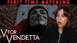 V FOR VENDETTA (2005) ♡ MOVIE REACTION  FIRST TIME WATCHING!