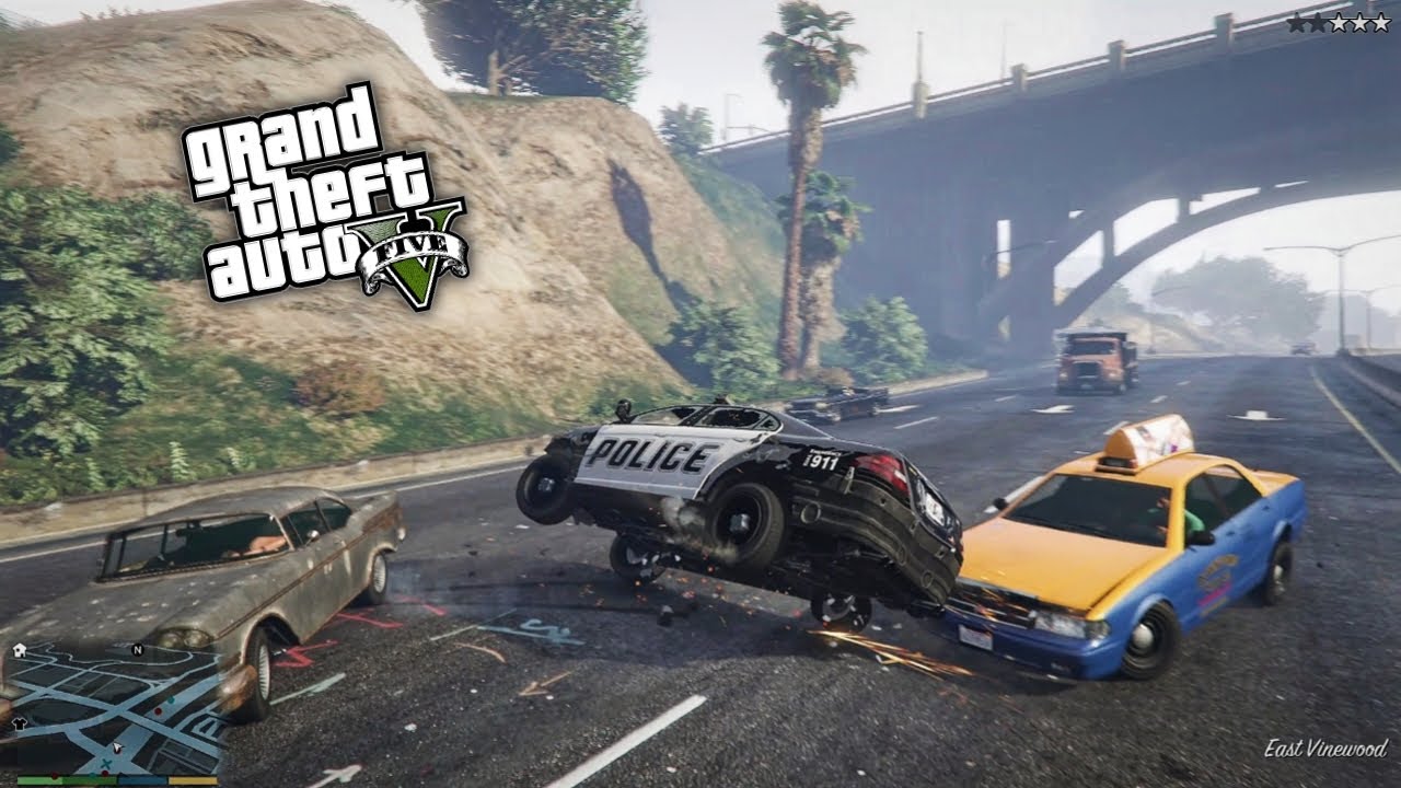 GTA 5 – I Stole a Police Car! 🚓 Epic Chase & Crazy Adventure | GTA V ...
