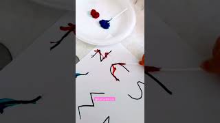 simple pre writing, latihan menulis pra sekolah, latihan melukis, ide bermain anak sambil belajar