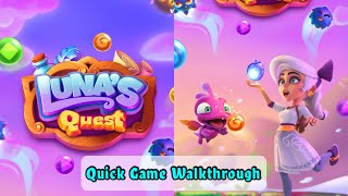 Quick Game Walkthrough: Luna’s Quest (Bubble Shooter Arcade Game) screenshot 4