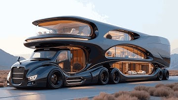 Next-Level Motorhome Tour | A Rolling Mansion with AI & Luxury Tech!