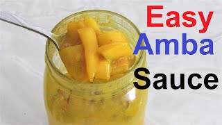 Mango Pickle Iraqi Amba Sauce