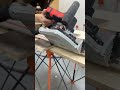 V-blades function, upgrade track saw, DIY tool #carpenter #woodworking #precisioncutting