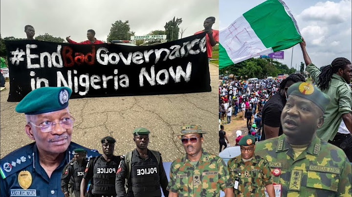 Yanzunan Rigimar ya barke tsakanin Sojoji da Yan Sanda kan Masu zanga zanga a Abuja