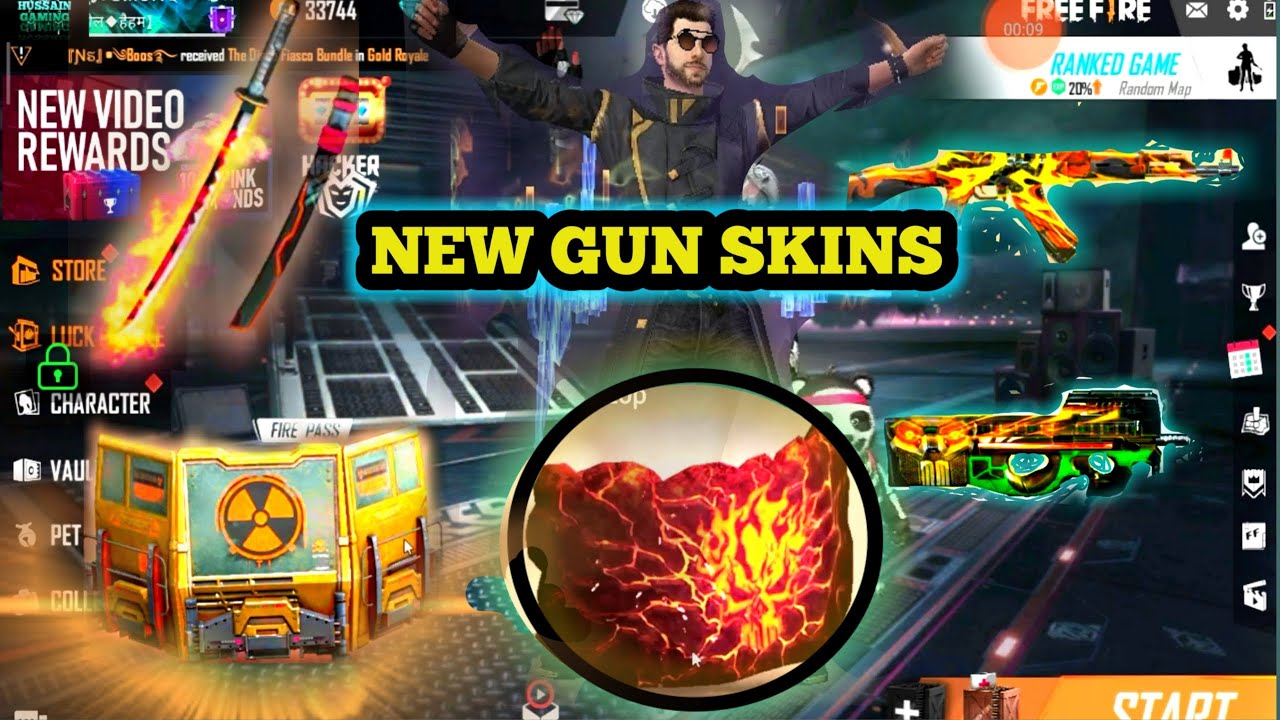 How To Get New Gun Skin || Free Fire New Gun Skin || How To Get New Gun