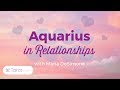 Aquarius in Relationships & in Bed