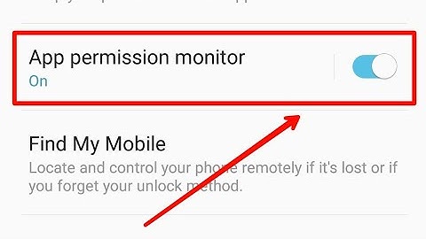 How To Enable App Permissions Monitor in Samsung j7 Prime !! App Permissions