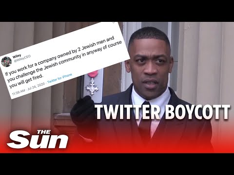 Boycott Of Twitter Over Wiley's Anti-Semitic Tweets As Chief Rabbi Slams Company