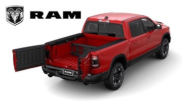 2019 Ram 1500 Multifunction Tailgate with Ram Box