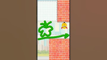 Draw To Smash logic puzzle brain game level 134 #gaming  #shorts #youtubeshorts  #shortfeed