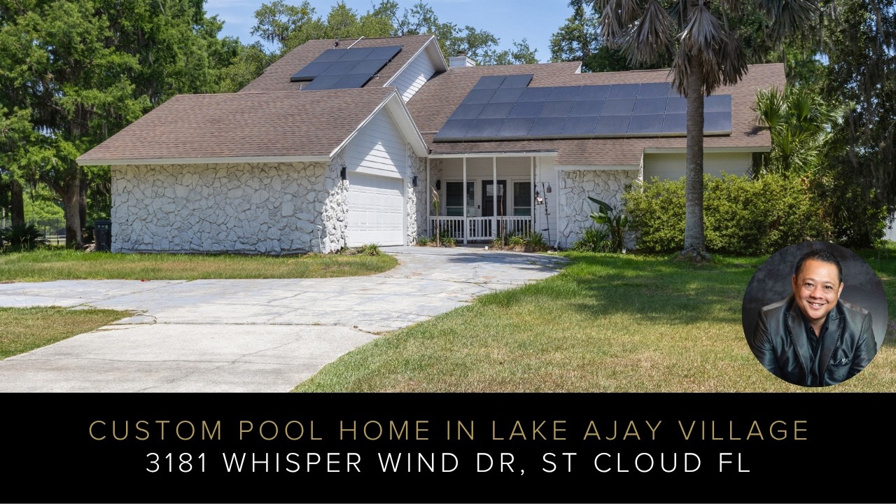 Custom Pool Home in Lake Ajay Village | 3181 Whisper...