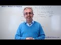 What is Return on Equity? - MoneyWeek Videos