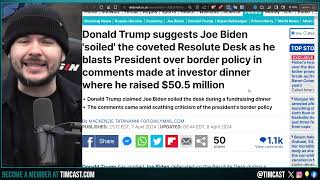 Trump Accuses Biden Of Soiling Himself At Resolute Desk, Democrats Angry Over Trump Record $50M Haul