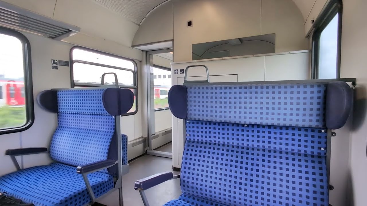 Regionalbahnfahrt Essen/Mülheim/Duisburg in Echtzeit mit Ersatzzug, RE11 (n-Wagen)