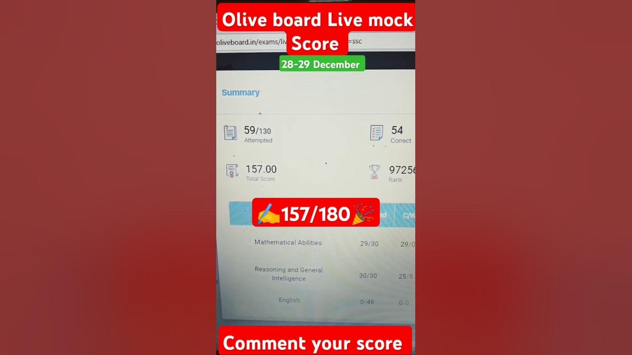 Today My SSC CGL Mocktest Score ssc ssccgl ssccgl2024 score today-my-ssc-cgl-mocktest-score-ssc-ssccgl-ssccgl2024-score