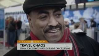 Storm Forces Thousands of Flight Cancellations