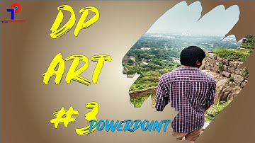 Attractive Creative Brush Like Photo Frame Design In Powerpoint | MS Powerpoint Tut |Tech Prapancham