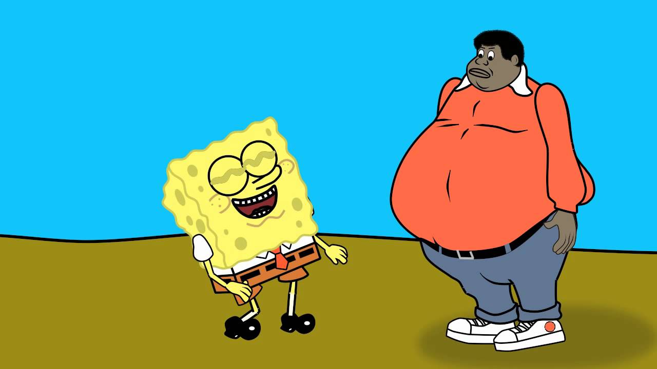 Fat Albert and Spongebob in pulp fiction - YouTube