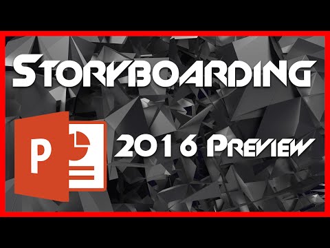 Storyboarding - 14 - Introduction to PowerPoint 2016 Preview Tutorial
