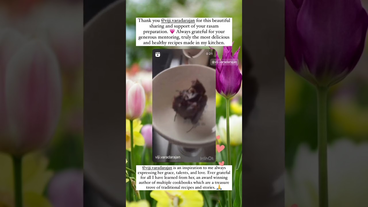 A talented Canadian trying out my Jeera Rasam 