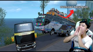 Beyond Human Reason!!! Bus Carrying Many Passengers On Extreme Roads - Euro Truck Simulator 2