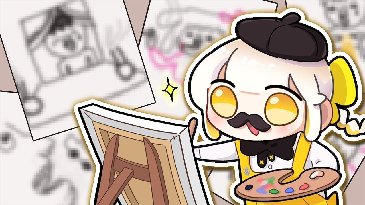 스트리머들한테 그림 실력 보여줬습니다ㅎㅎ!!!! - 갈틱폰 합방