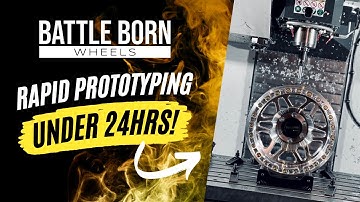 From Concept to Finished Product in Less Than 24hrs!!! - Rapid Prototyping by Battle Born Wheels