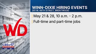 Winn-Dixie hiring events
