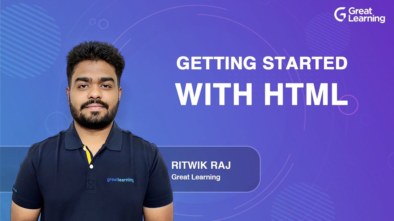 Getting started with HTML | HTML Tutorial for Beginners | Learn HTML ...