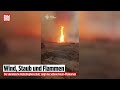 Feuer-Hölle in Tschernobyl: Retter kämpfen gegen Flammenwirbel