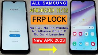 Samsung Android 11/12 FRP Bypass New Update | No Alliance Shield | Gooogle Account Unlock Without PC