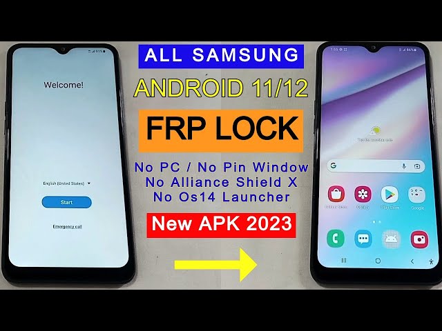 Samsung Android 11/12 FRP Bypass New Update