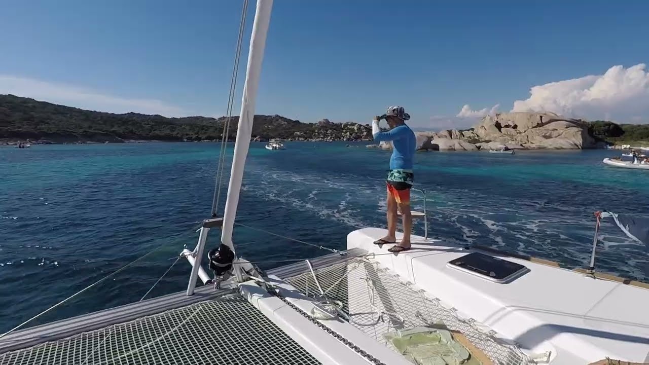 Ecole de croisière en catamaran au départ d'Ajaccio, Corse proposée par vogweek.com