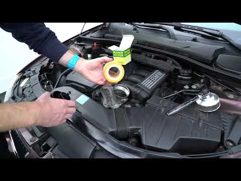 BMW E90 Intake Vanos Solenoid 2A82 Code After Oil Change Broken Oil Filter Basket