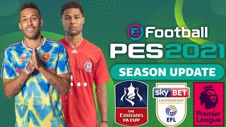 FTS 21 MOD FIFA 21 ANDROID OFFLINE BEST/GRAPHICS MENU AND NEW KITS UPDATE