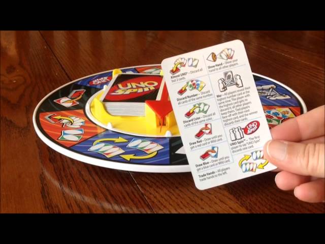 Mattel Games UNO Spin