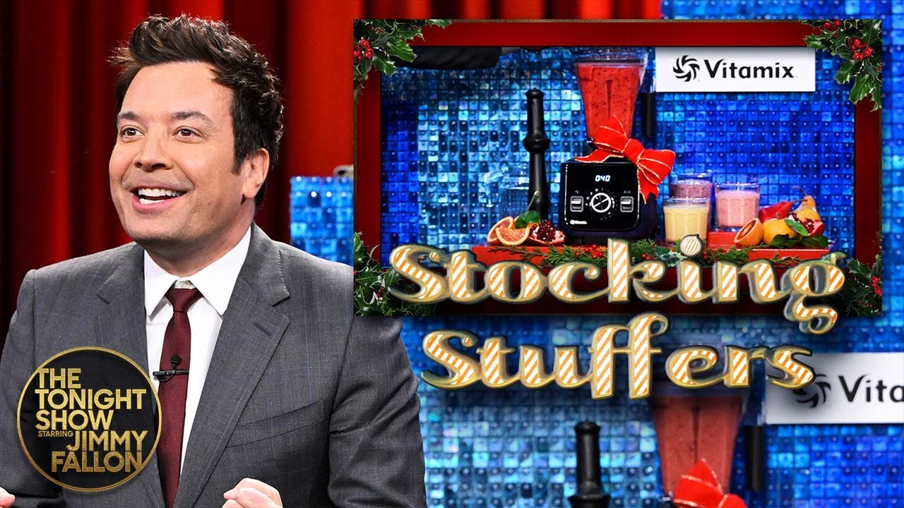 Tonight Show Stocking Stuffers 2025: Vitamix Ascent X2 | The Tonight Show Starring Jimmy Fallon