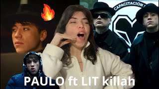 QUE DUO ! Paulo Londra - Necio (feat. LIT killah) [Official Video] \/ REACTION