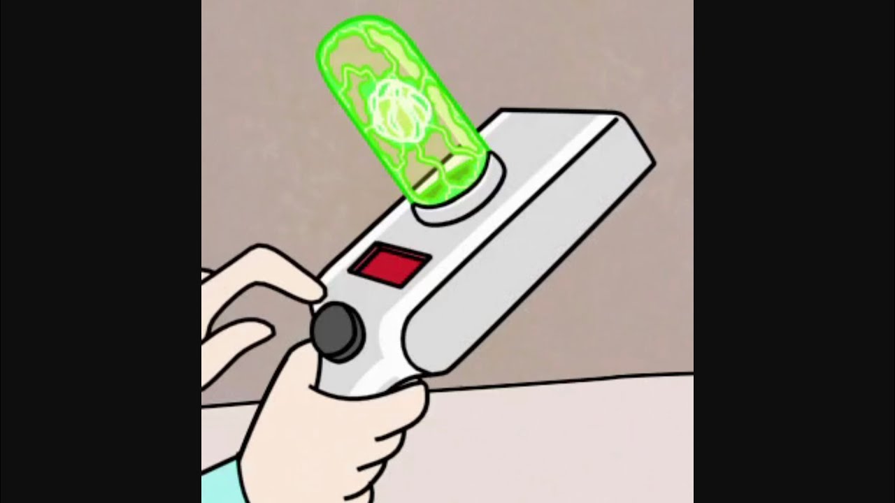 Портальная пушка рика чертеж