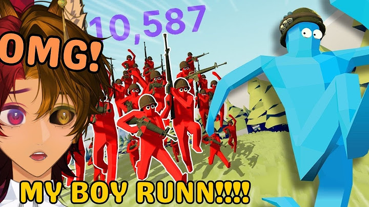 I made 1 guy fight ALL of Twitch Chat in TABS | DougDoug  | Wolf Vtuber Reaction